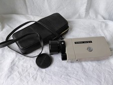 Appareil photo argentique double 8 mm Olympus Pen 8 EE avec étui Olympus -fonctionne-