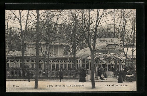 Cpa vincennes les - vincennes,, bois,