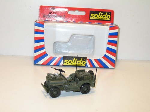 Solido jeep willys kaki - jeep,