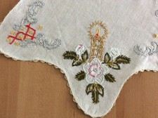 Napperon Broder forme étoile