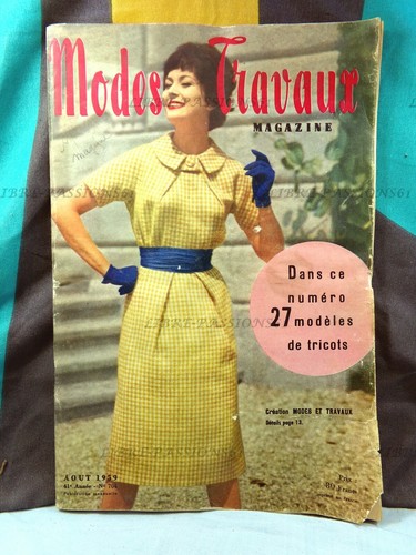 Magazine modes travaux avec - modes, &