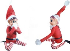 Lot 2 Lutins Farceurs Noël