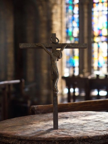 Crucifix ancien christ - christ, en