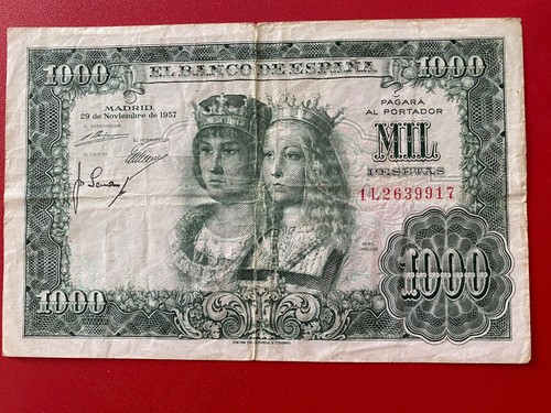 15614 espagne billet 1000 - #15614,
