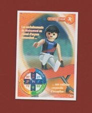 Carte Quiz Playmobil Carrefour n° 27 - La gymnastique   ......   (B1413)