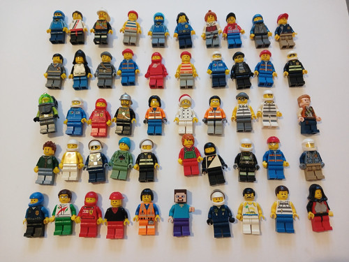 Lego lot 50x minifig - lego,