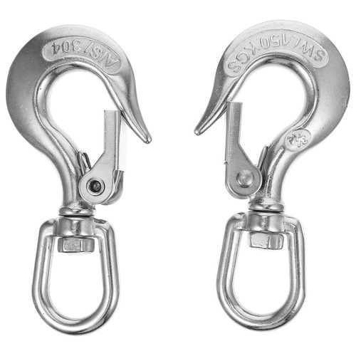 2 Pcs Crochet Metallique De