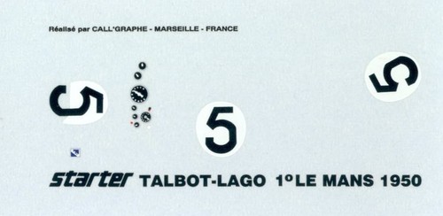 Talbot lago mans 1950 - talbot,