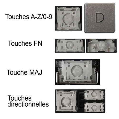 Touche clavier pour hp - clavier,