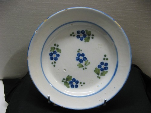 Ancienne assiette grand feu
