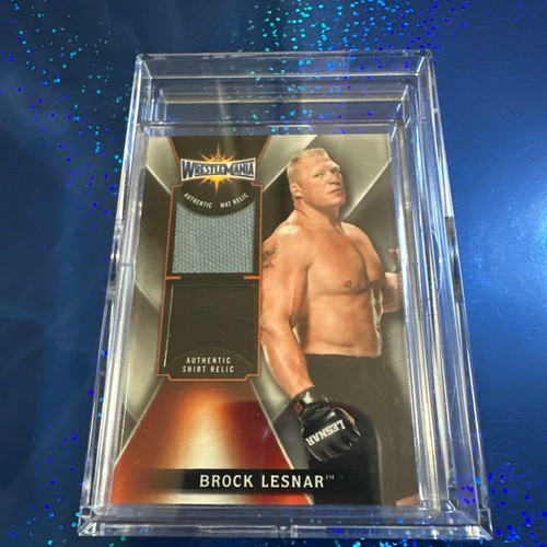 Topps wwe brock lesnar dual - topps,