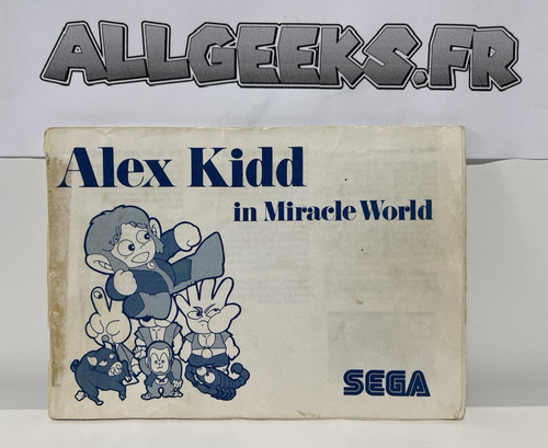 Notice alex kidd miracle - notice,
