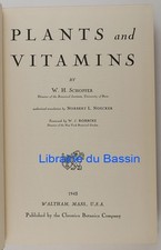 Plants and Vitamins W. H. Schopfer 1943