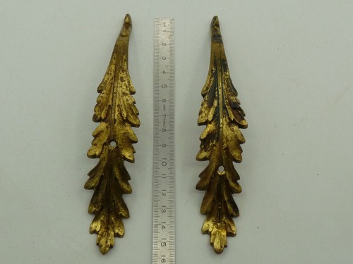 Paire anciennes garnitures
