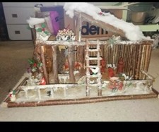 Crèche Noël Ancienne Rare