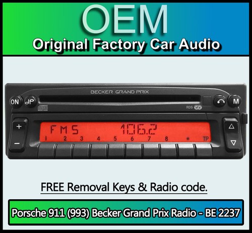 Porsche 911 radio becker - 911,