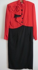 Robe Nina Ricci T42 années 80 laine vintage