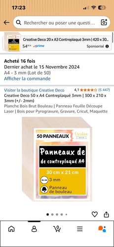 Plaque peuplier mm pour - 3,