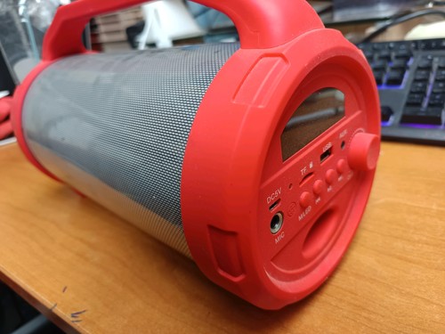 Enceinte portable cylindrique