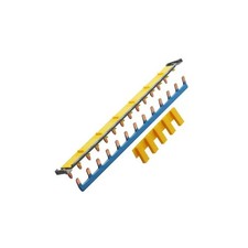 Hager SanVis KBS763 Kit Peignes d'alimentation électrique Phase et Neutre 13 mo