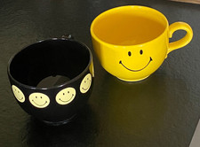 2 grands bols/tasse Smiley