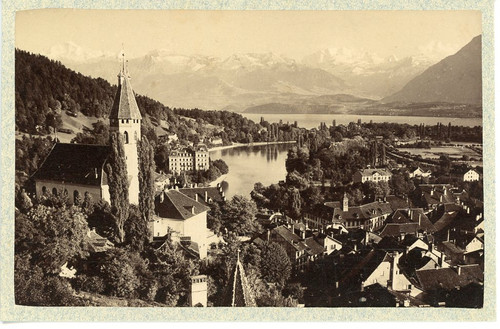 Schweiz thun general ansicht - thun,,