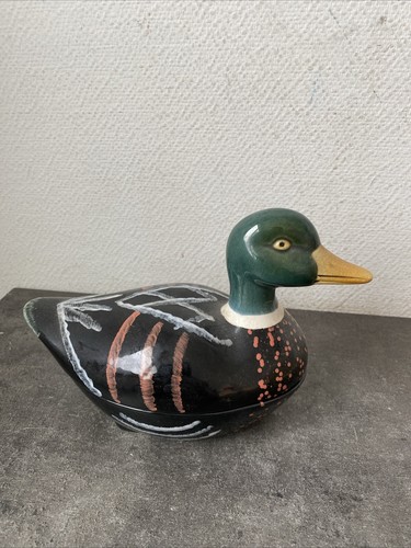 Ancienne terrine forme canard - terrine,