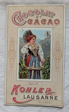 CHROMO PUBLICITAIRE CHOCOLAT