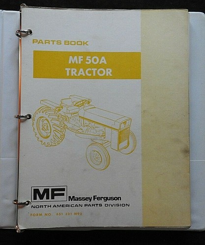 Original massey ferguson mf50a - original,