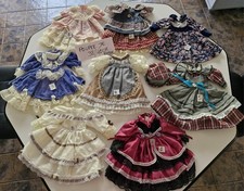 ROBES POUPEES  DE PORCELAINE