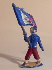 BEFFOID - FIGURINE SOLDAT  PORTE DRAPEAU FRANCAIS
