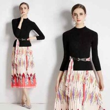 Ensemble Tailleur Noir Rouge