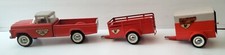Vintage x 3 Set Nylint Ford U-HAUL Pickup Truck 2 Trailers