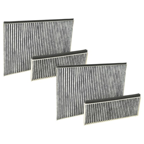 Filtre charbon actif - 4x, à