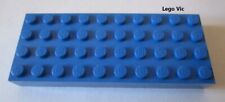 Lego 6212 Brick 4x10 Blue
