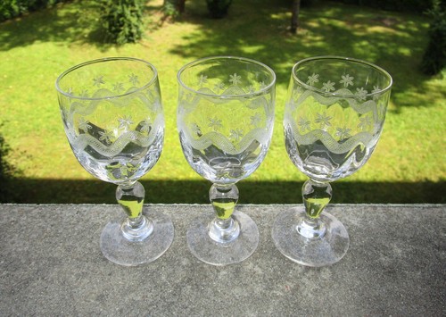 Lot beaux verres à porto - verres,
