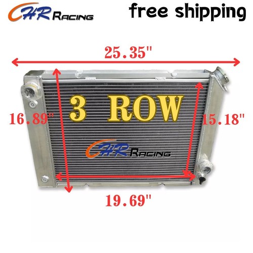 Alu radiator for pontiac - for,