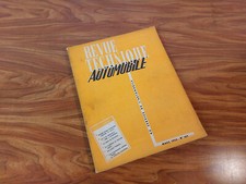 RTA RENAULT 4CV type 1063  revue technique ETAI d'époque  n° 107 mars 1955