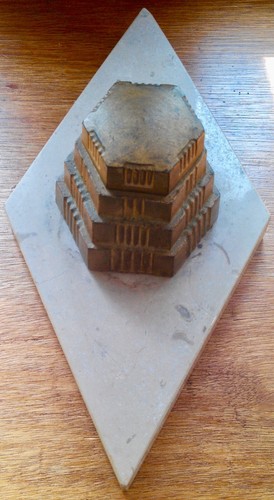 Monument antique encrier - ,