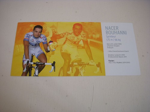 Cyclisme carte postale fdj - cp,