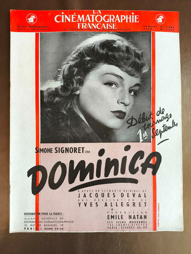 Cinématographie française - la,