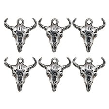  20pcs alliage pendentif tête