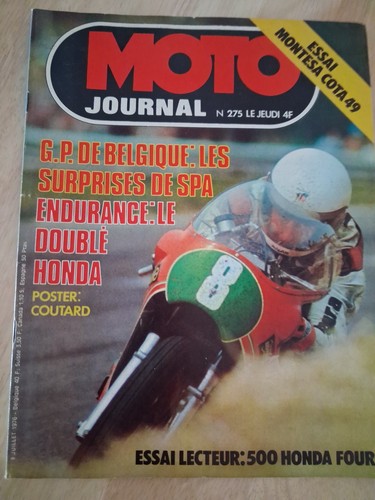 Moto journal 275 1976 montesa - moto,