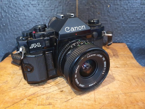 Film camera canon - a-1, 35mm