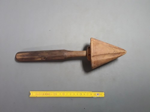 Ancien outil bois plombier - en,