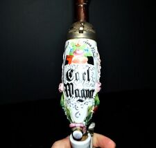 Pipe de réserviste allemande en porcelaine décorée CARL WAGNER 1895