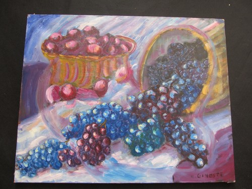 Superbe huile par henri - superbe,