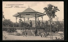 CPA Gannat, Jardin Delarue-Le