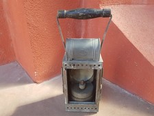 Lanterne Orlians & Co 1949 Michelen Belgie ancien chemin de fer cheminot train