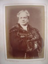 Portrait de Charles Frédéric KUHLMANN né à Colmar Photo Tirage albuminé XIXème